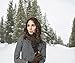 LETHMIK Thick Suede Leather Gloves Womens Winter Warm Fleece Lined with Long Knit Cuff Brown
