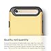 iPhone 6S Case, elago [Duro][Dark Gray / Creamy Yellow] - [Premium Armor][Heavy Shock Absorption][Dual Layers] – for iPhone 6/6S