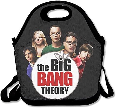 LLusrty The Big Bang Theory TBBT Logo Funny Lunch Tote Lunch Bag