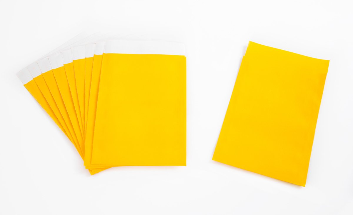 Lot de 10 mini sachets en papier Jaune - 9,5 x 14 cm pour Emballer, gastgeschenktüten, calendrier de l'avent Sachets à petits cadeaux, scrapbooking, etc. Lot de 10 mini sachets en papier Jaune - 9,5 x 14 cm pour Emballer, gastgeschenktüten, calendrier de l'avent Sachets à petits cadeaux, scrapbooking, etc.