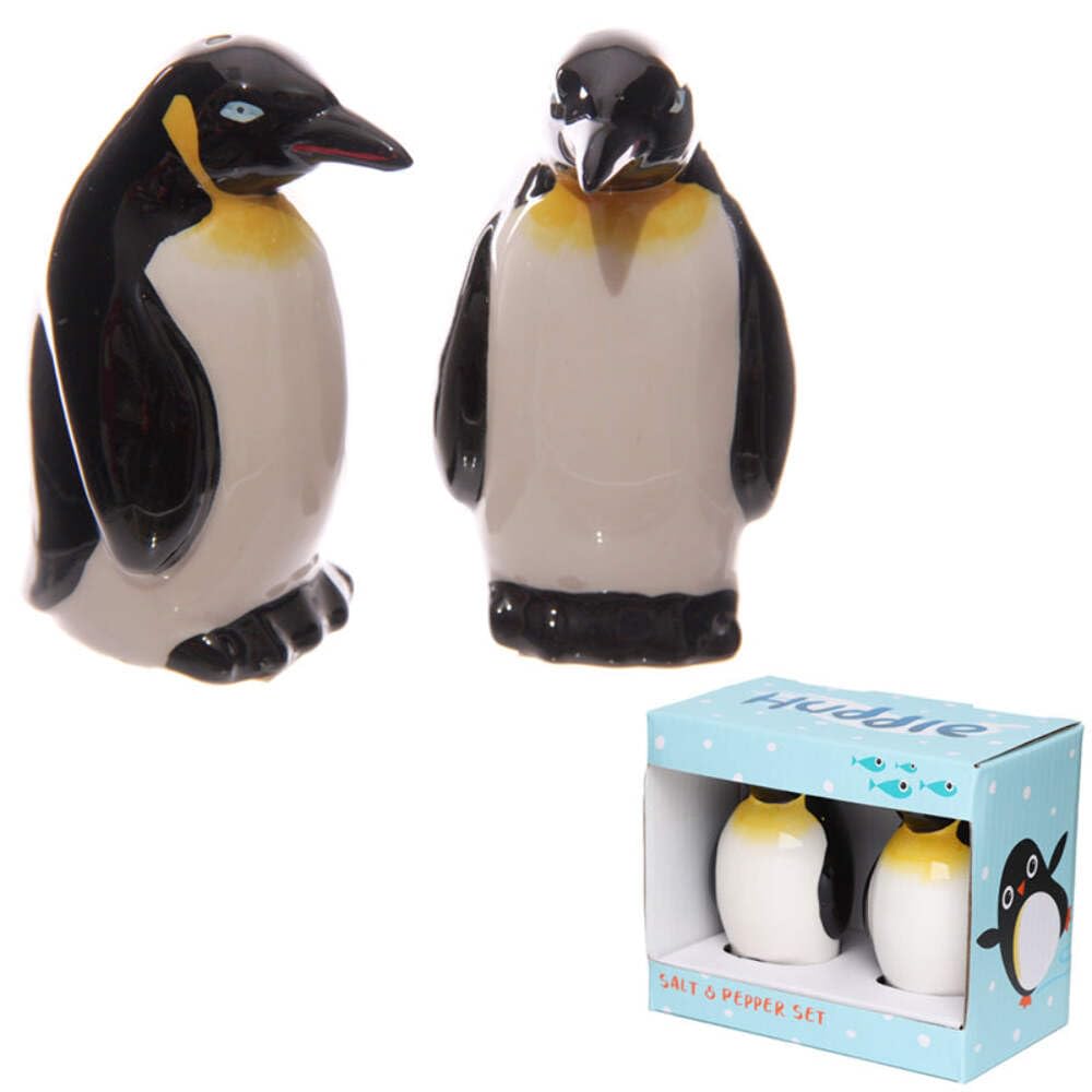 Puckator SP38 Penguin Salt and Pepper Set, 7.5 x 3.5 x 9 cm