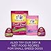 Wellness Petite Treats Natural Grain Free Small Breed Soft Dog Treats, Turkey & Pomegranate, 6-Ounce Bag