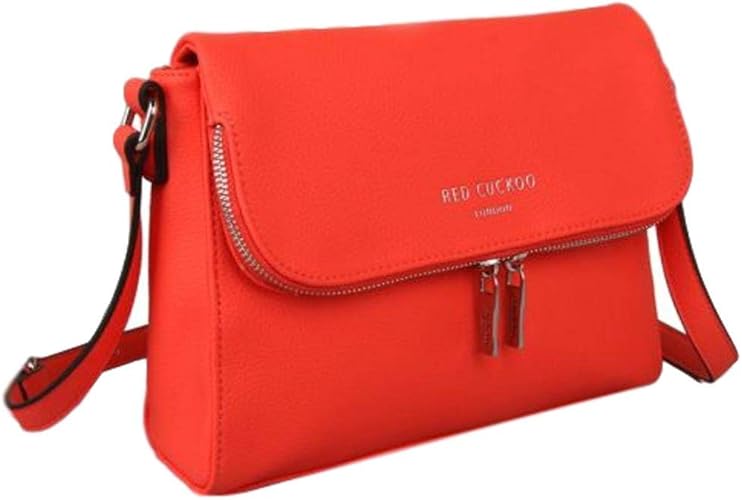 red over the shoulder bag