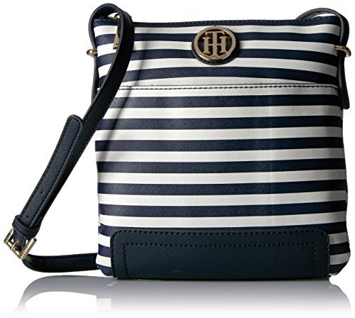 tommy hilfiger striped crossbody bag