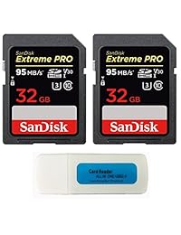 SanDisk Extreme Pro - Tarjeta de memoria para cámaras réflex digitales 4K V30 UHS-I (2 unidades)