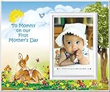 To Mommy on Our First Mother's Day (Fawn) - Picture Frame Gift