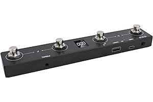 For MIDI Footswitch Controller For MVAVE Chocolate Plus Rechargeable 4 Buttons USB For Musicians For CubeSuite APP For MIDI F