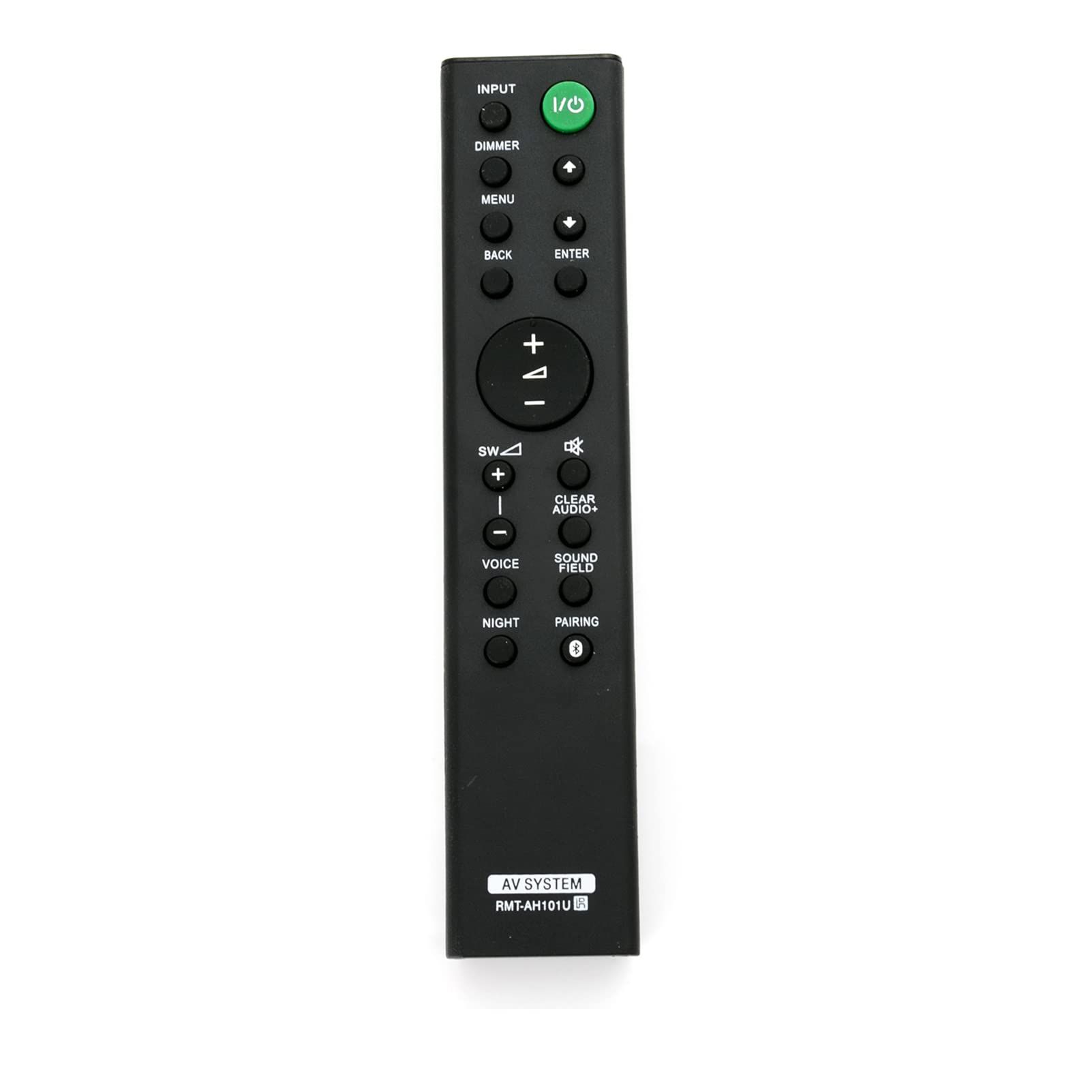 VINABTY RMT-AH101U Remote Control Compatible with Sony Sound Bar HT-CT380 HT-CT780 SA-CT380 SA-CT780 SA-WCT380 Ht-ct381