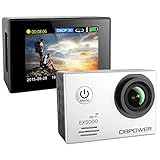 DBPOWER 2.0'' WIFI 14MP HD 1080P Waterproof Action Camera (White)