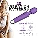 G-Spot Vibrator, Vagina Clitoris Dildo Stimulator, Waterproof Rechargeable Vibrate Vibrator Adult Sex Toys with 20 Powerful Vibrating Modes, Silicone Massager Wand for Women Couple
