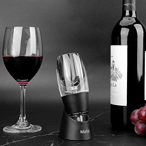 image for Mafiti Wine Aerators Decanter Pourers with Base for Red Wine For Birth