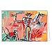 teNeues - FlipTop: Jean-Michel Basquiat Notecards, 20 Full Color Notecards, 20 Classic White Envelopes, Keepsake Box, FlipTop Magnet Enclosure, The ... Notecards and Envelopes in a Keepsake Box