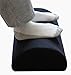 InteVision Foot Cushion with a Non-Slip, Washable Cover - Does Not Slip Even on Smooth Marble Floors- Foot Rest Cushion for Under Desk - Ergonomic Foam Footrest to Support Yout Feet at Home or Office