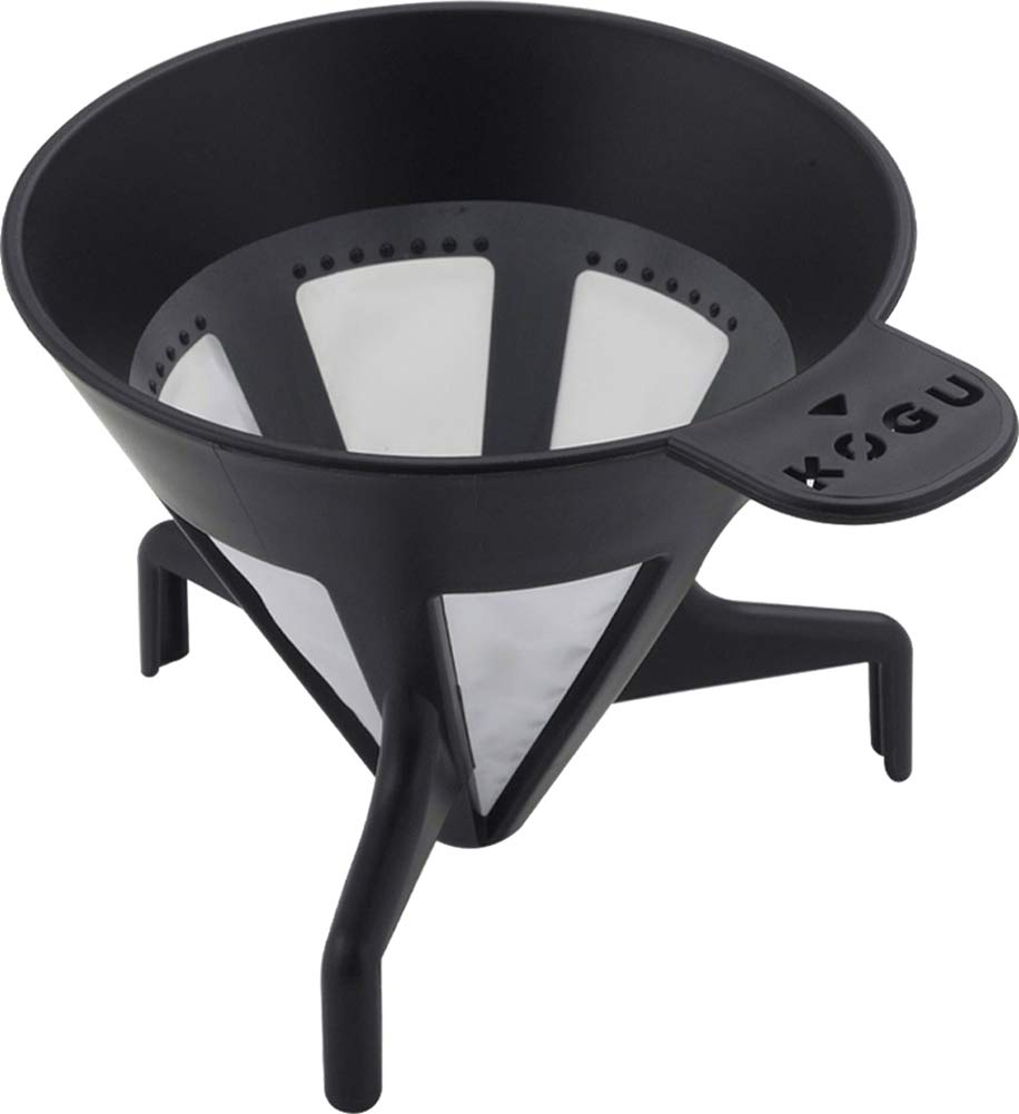 KOGU 珈琲考具 コーヒー ドリッパー ペーパーレス 【日本製】 1~4杯用 洗える 繰り返し使える フィルター不要 エコ 円錐 アウトドア キャンプ フィルターレス 燕三条 42987 プレゼント 誕生日 記念日 ギフト 贈り物 下村企販商品画像