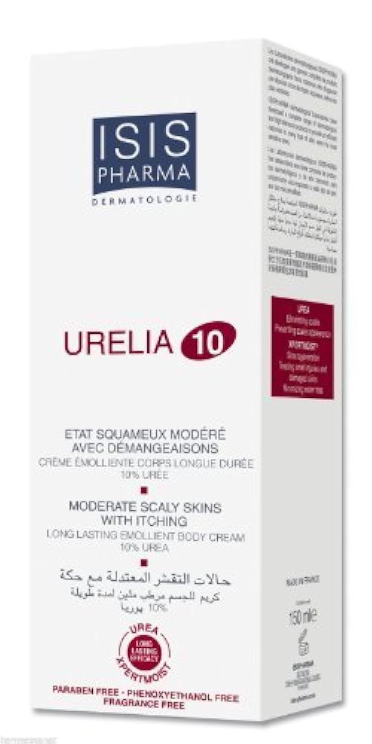 Isispharma Urelia 10 Emollient Body Cream for Mild Form of Psoriasis 10% Urea Good for You by Isis