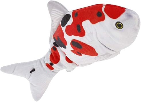 Amazon Clevercare Jp 猫おもちゃ 魚 猫 自動 猫薄荷付き Usb充電 噛むおもちゃ 大正錦鯉 クマノミ 衝撃検知 犬用おもちゃ 動く魚 人気 猫遊び ペット用 ピチピチ 面白い ダンシングフィッシュ プレゼント インスタ映え 猫運動不足 ストレス解消対策 ペットおもちゃ 01