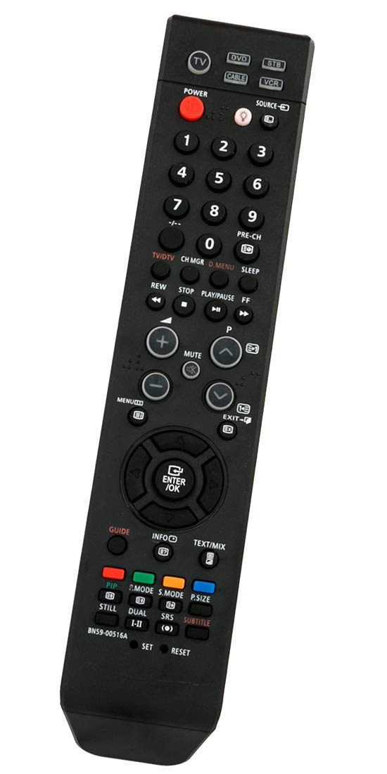 ALLIMITY BN59-00516A Remote Control Replacement for Samsung TV LE32R73BD LE32S73BDX LE37R74BDX LE37S73BD LE40S73BD PS42E7HDX PS50Q7HDX LE26R73BD LE26R73BD LE27S73BD LE32R7 LE32R74BD