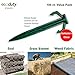 Ecoduty 100 ct. Contractor Grade 4 Inch Biodegradable Stakes, Sod staples For Securing Weed Fabric, Landscape Fabric, Netting, and Blanket