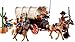 Playmobil Covered Wagon with Raiders