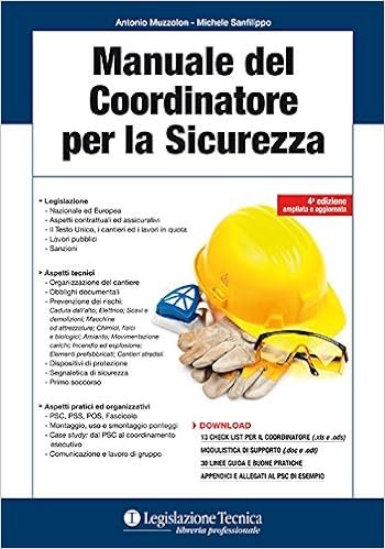 Manuale Del Coordinatore Per La Sicurezza Amazon It Sanfilippo Michele Muzzolon Antonio Libri