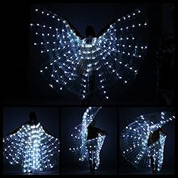 Ochine Belly Dance Wings LED Butterfly Angel Wings