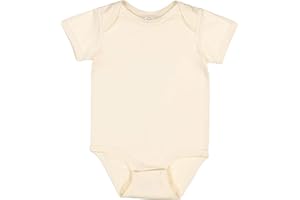 RABBIT SKINS, Baby Soft Fine Jersey Short Sleeve Bodysuit