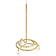 New Star Foodservice 23770 Brass Plated Check Spindle Holder for Receipts, 6.5-Inch, Gold