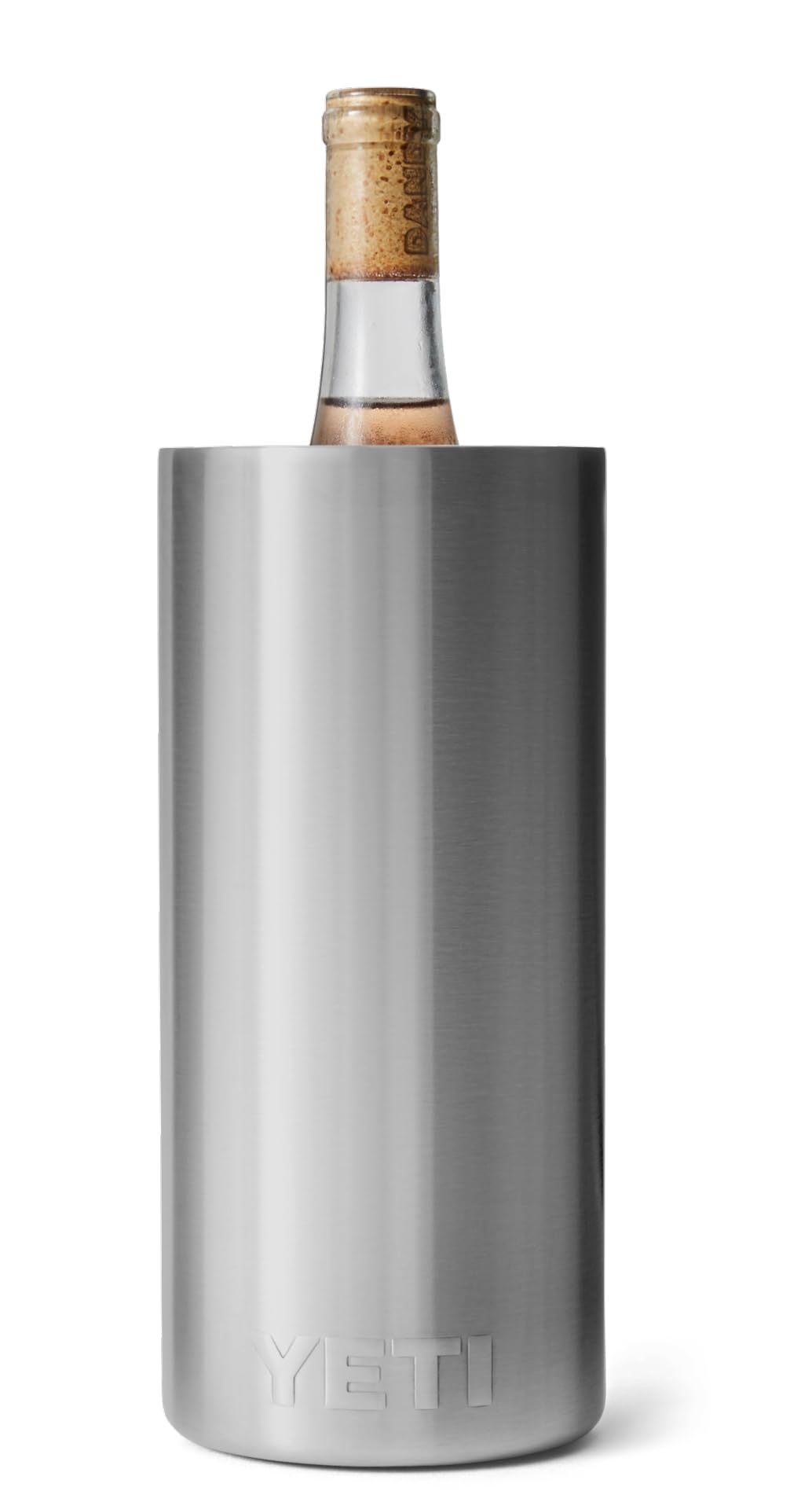 YETI Rambler Wine and Champagne Chiller, Stainless Steel Insulated, Stainless Steel