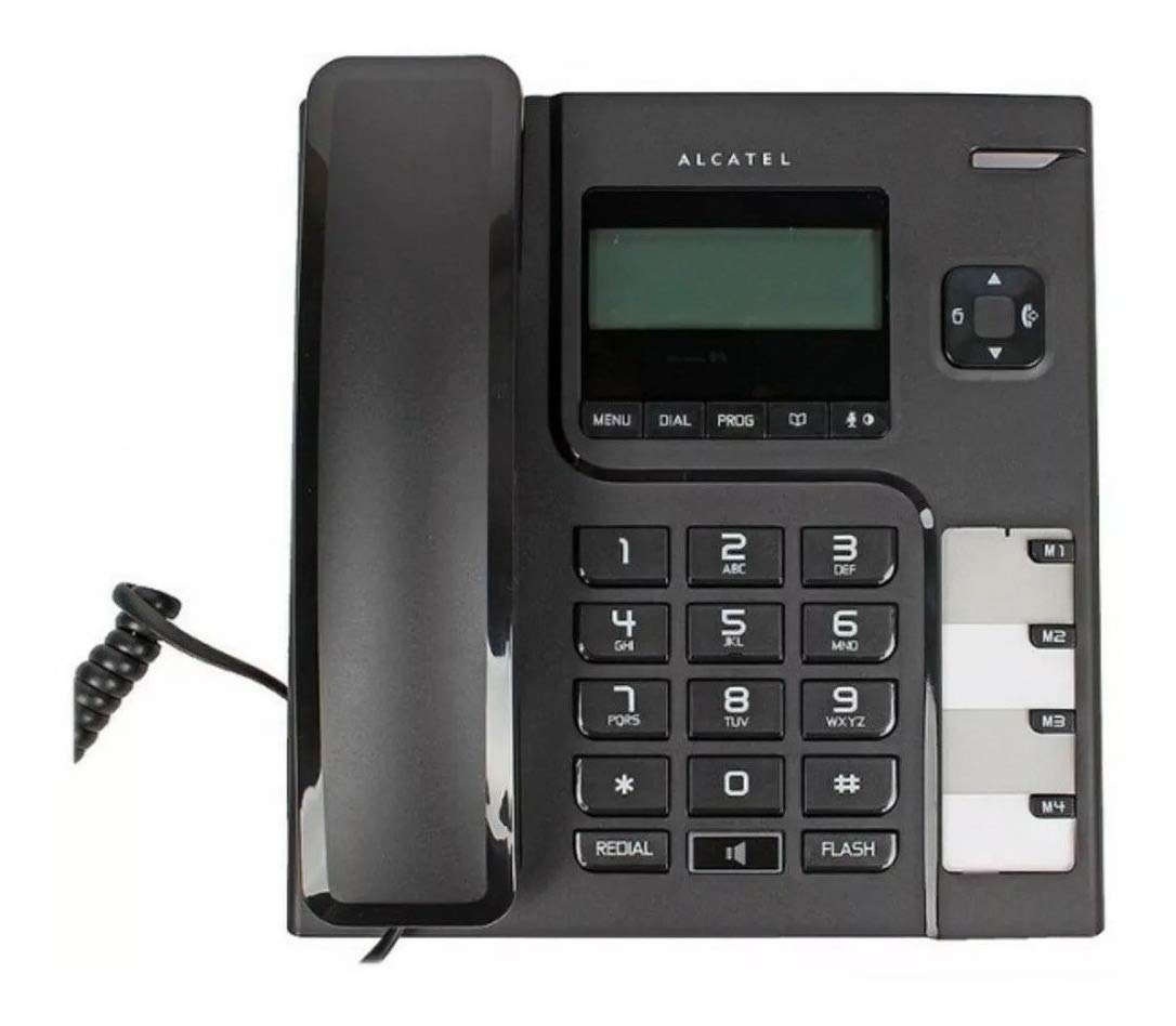 Alcatel T56 Corded Phone With Contemporary Design: Amazon.in: Electronics