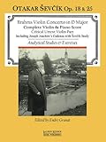 Brahms Concerto In D Major With Analytical Exercises Violin/Piano Reduction