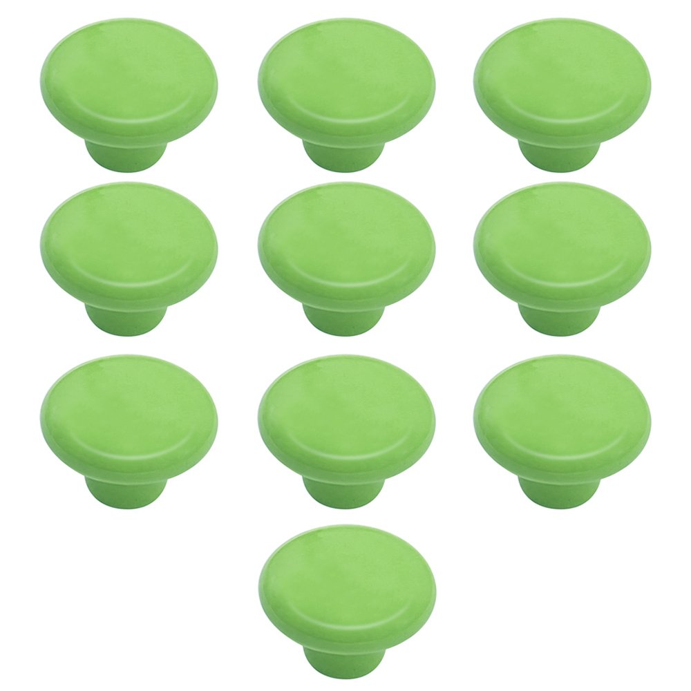 Gosear 10 Piezas Pomos y Tiradores Muebles Forma de Redondo Sólido 33mm