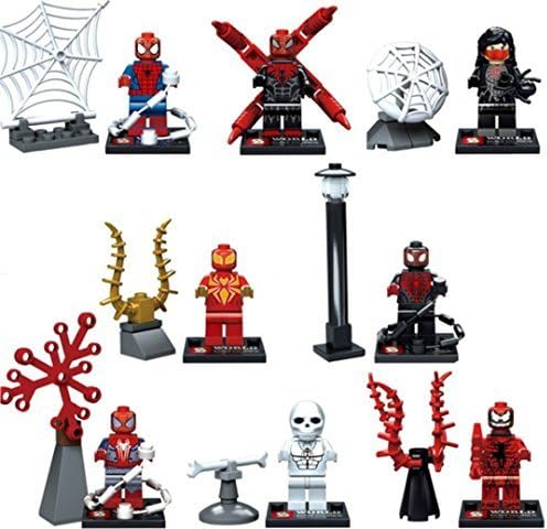 NW Super Heroes The Avengers 8pcs/set Minifigurs Building Bricks Blocks DIY Minifigures Sets Children Gifts Toys(Without Original Box)