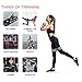 Victorem Resistance Hip Booty Bands Set - Fabric Bands for Glutes and Legs Exercise - with Digital Workout Guide (White, Grey, Black)