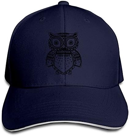Snapback Sunflower Owl Sandwich Cap