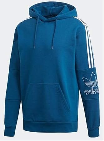 Amazon Co Jp Adidas アディダス Originals オリジナルス Outline Hoodie 裏起毛 アウトライン フーディー パーカー トラックジャケット O 177 1cm 国内正規品 Fwf レジェンドマリン スポーツ アウトドア