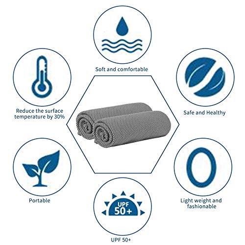 ICECUUL Disney World Accessories for Trip Cooling Towel 4 Packs(47\