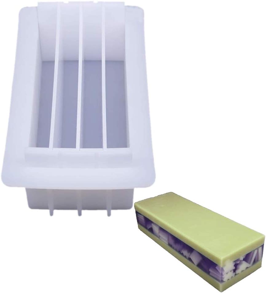 JOONOR Silicone Loaf Soap Mold Dividers 8" Acrylic Partition Clapboard