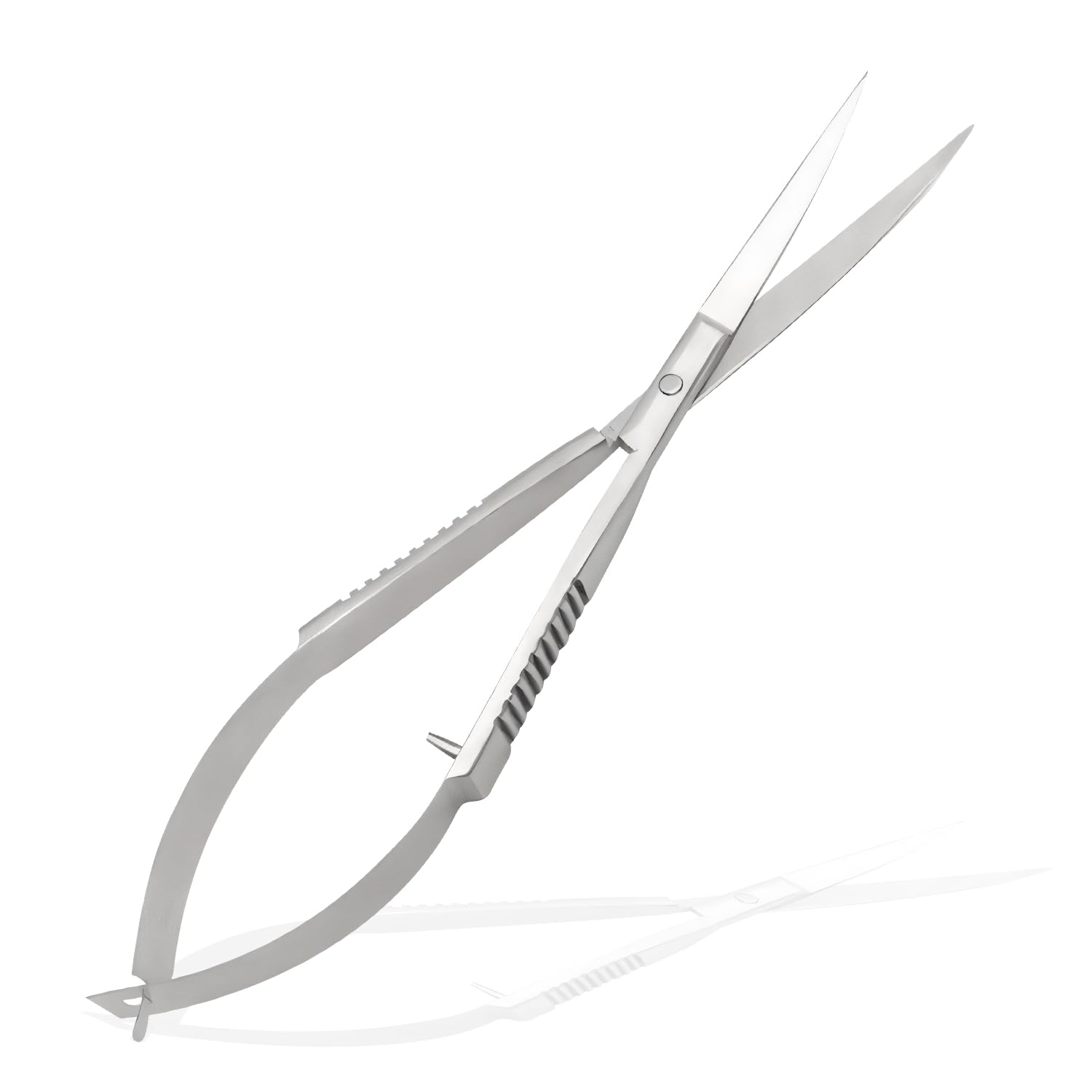 Cuticle Scissors, Curved Nail Scissors Professional Cuticle Remover Fine Trimming Nails Eyelashes Eyebrows and Hard Skin