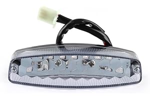 HARIFOGER LED Rear Tail Brake Lights for 50cc 70 Cc 90cc 110cc 125cc 150cc 4 Wheeler Taotao SunL JCL Kazuma Coolster Roketa Chinese ATVs Quad Baja Jonway