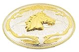 Giant Size Horse Belt Buckle Texas Western Rodeo