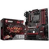 MSI Gaming AMD Ryzen B350 DDR4 VR Ready HDMI USB 3 ATX Motherboard (B350 GAMING PLUS)