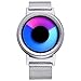 IBSO Men Creative Rotation Watches Hide Watch-Head Quartz Wristwatches Sports Waterproof Watch