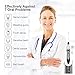 Electric Dental Water Flosser, Cordless, Portable and Rechargable Oral Irrigator with 3 Operation Modes and 4 Rotatable Jet Tips, IPX7 Waterproof for Cleaning Braces