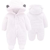 XMWEALTHY Unisex Baby Clothes Winter Coats Cute Newborn Infant Jumpsuit Snowsuit Bodysuits Registry for Baby Essentials Stuff