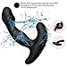 Male Vibrating Prostate Massager Butt Plug Anal Sex Toys - Double Electric Motor G-spot Butt Massager Smooth Silicone Dildo Vibrators for Women & Man - 12 Speeds USB Rechargeable Waterproof by YICO