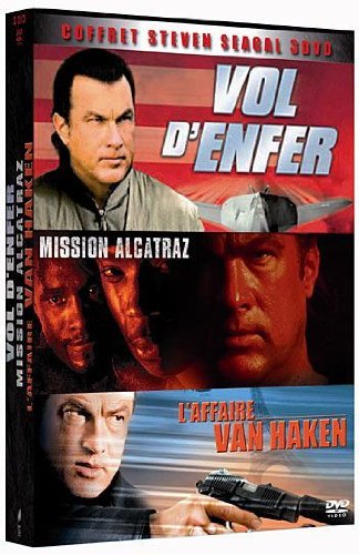 Coffret Steven Seagal 3 Dvd - Vol D'enfer + Mission Alcatraz + L'affaire Van Haken - Pack