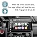 2016 2017 2018 Civic Coupe/Hatchback 7-inch in-Dash Screen Protector, Car Navigation Screen Protective Film, Compatible with The LX EX EX-T EX-L Touring Si (7-Inch)