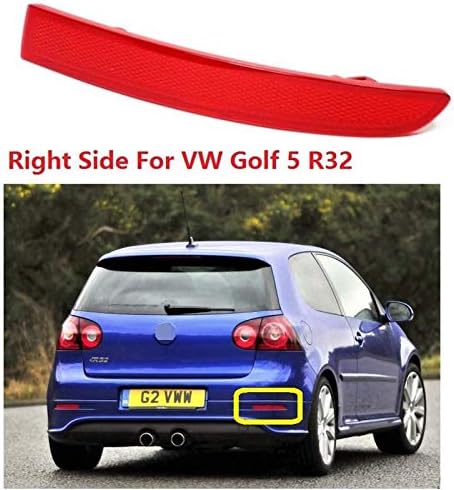 Right For VW Golf V 5 MK5 R32 2005 2006 2007 2008 2009 Car-Styling Rear Tail Bumper Corner Reflector Decorative False Light Lamp