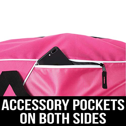 Athletico Rolling Baseball Bag Wheeled Baseball Bat Bag for Baseball