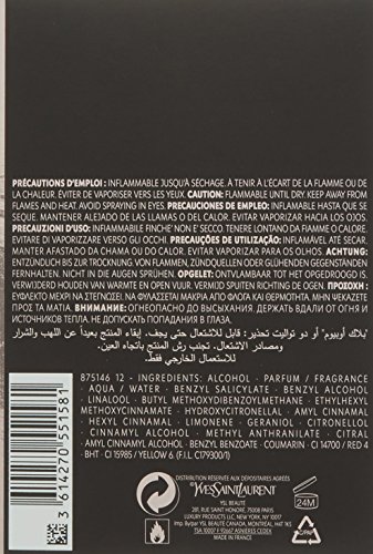 Yves Saint Laurent Black Opium Women's Eau de Toilette Spray, 3 Ounce